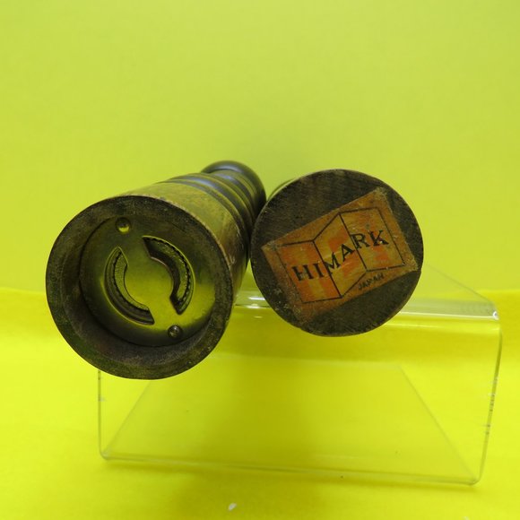 VTG Himark Wooden Salt Shaker Pepper Grinder Made in Japan. - Picture 2 of 4